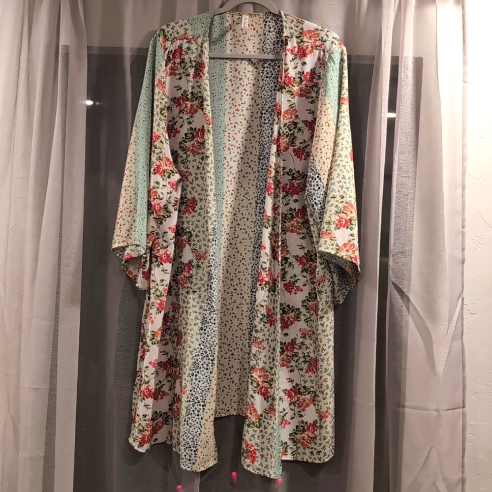 Beautiful floral kimono